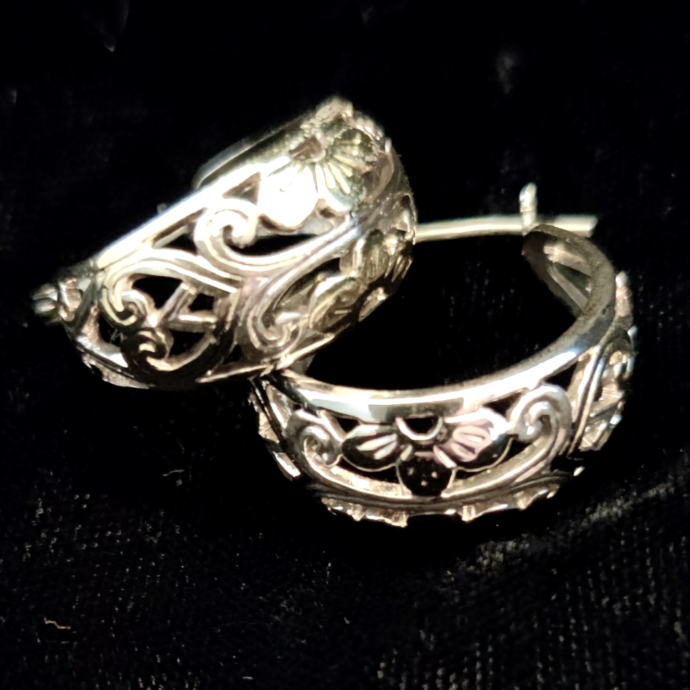 925 Hoop Earrings